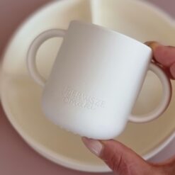 mleczny sylikonowy kubek treningowy