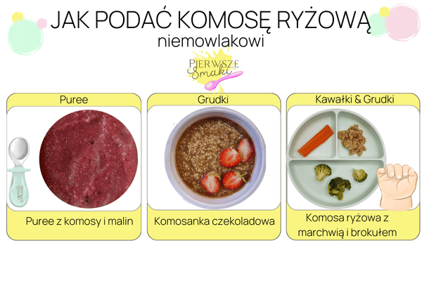 Przepisy z komosą ryżową dla niemowlaka
