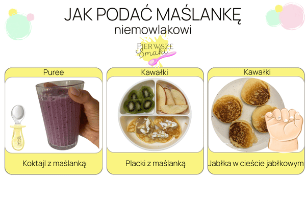 Jakp podać maślanke niemowlakowi