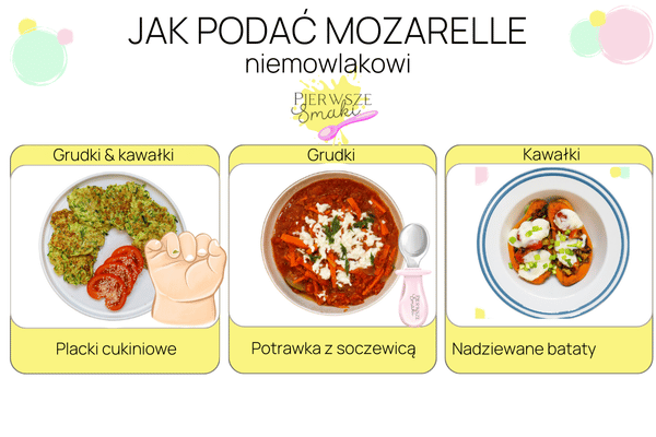 Jak podać mozarelle niemowlakowi. Przepisy z mozarella dla niemowlaka