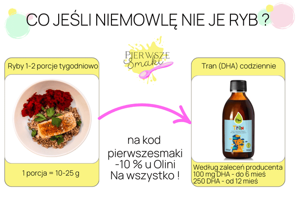 Zamiennik ryb dla niemowlaka