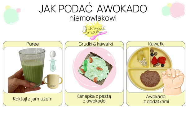Jak podać awokado niemowlakowi