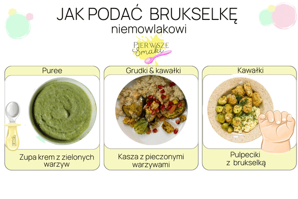 Jak podać brukselkę niemowlakowi. Przepisy z brukselką dla niemowlaka