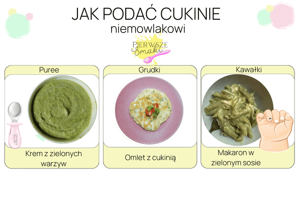 Przepisy z cukinią dla niemowlaka