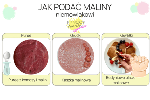 Jak podać maliny niemowlakowi. Przepisy z malinami dla niemowlaka na czas rozszerzania diety