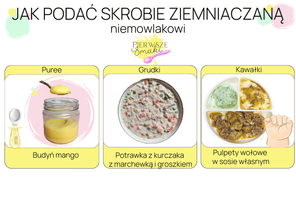 Jak podać skrobie ziemiaczaną niemowlakowi