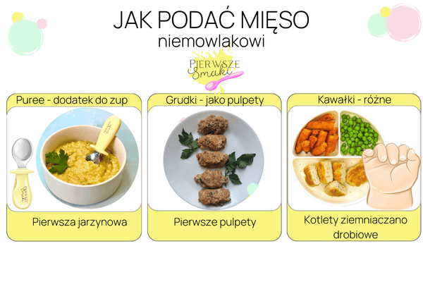jak podać mięso niemowlako wi podczas rozszerzania diety
