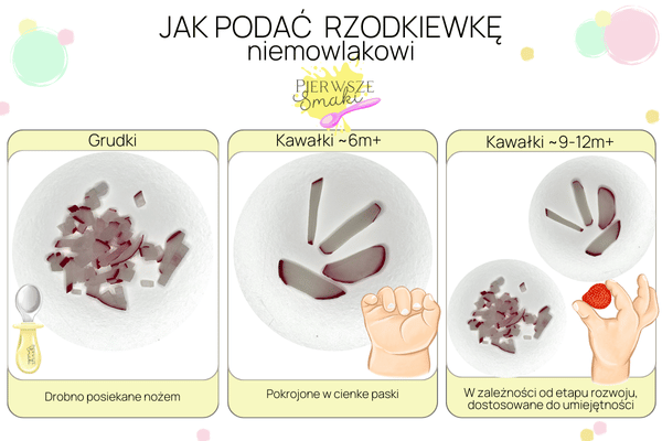 Rzodkiewka dla niemowlaka jak podać